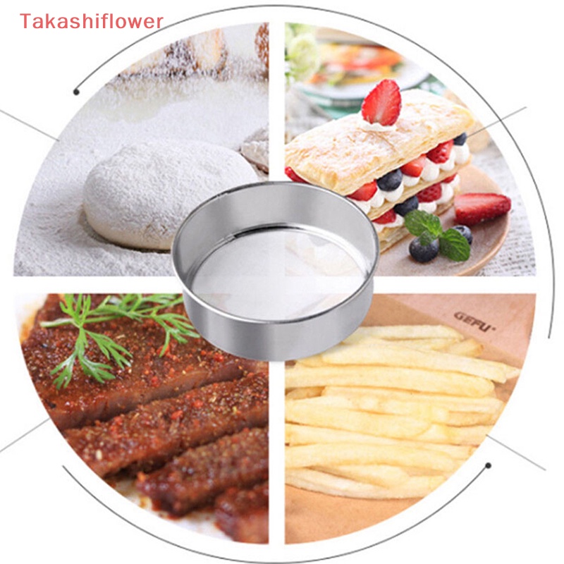 Rây Lọc Bột Bằng Thép Không Gỉ Tiện Dụng Cho Nhà Bếp