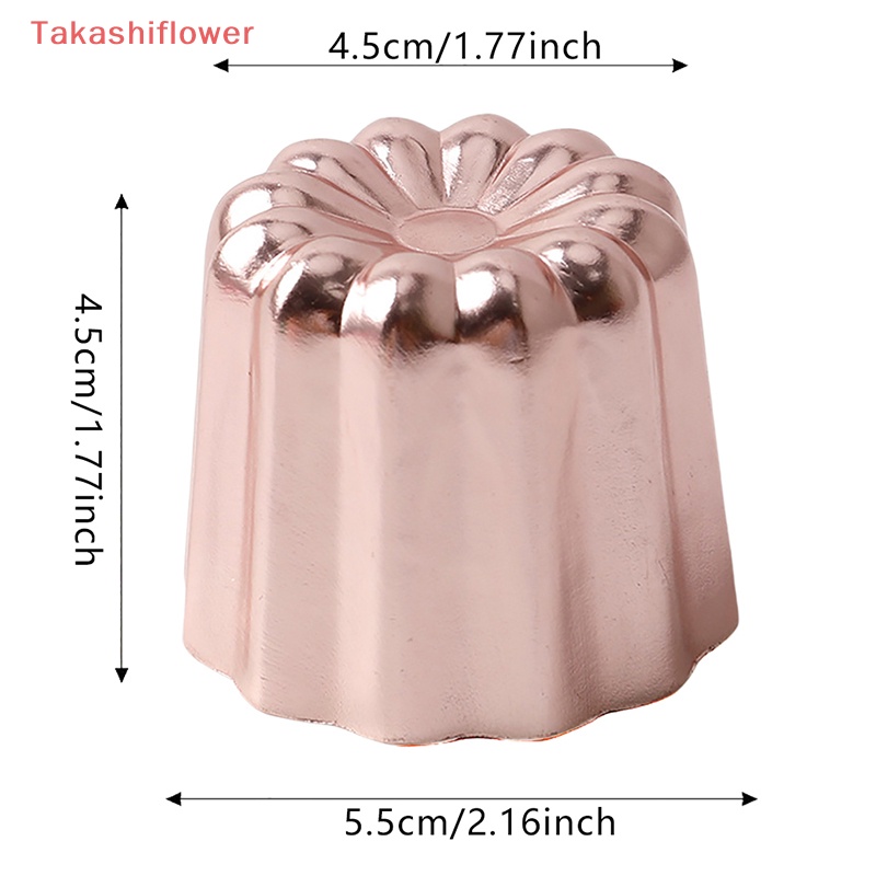 1 Khuôn Làm Bánh Cupcake Bằng Hợp Kim Nhôm Tái Sử Dụng Tiện Lợi