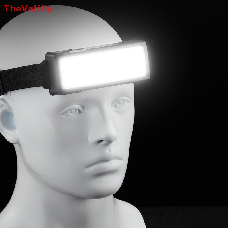 Đèn LED Cob Đeo Đầu Tích Hợp Sạc USB 1200mah Nhỏ Gọn Tiện Dụng