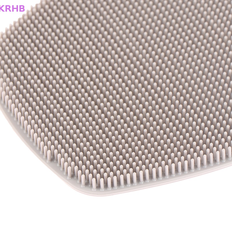 Bàn Chải Chà Lưng Bằng Silicon Mềm Cho Nam Mới