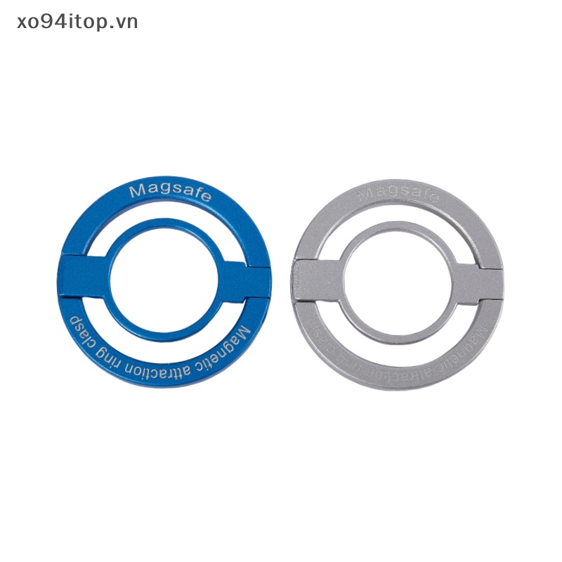 Nhẫn Móc Ngón Tay Giữ Điện Thoại XOITOP Bằng Hợp Kim Nam Châm Xoay 360 Độ Siêu Mỏng