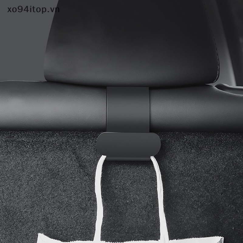 Bộ 2 Móc Treo Đồ Gắn Ghế Sau Xe Hơi Tesla Model Y Tiện Lợi