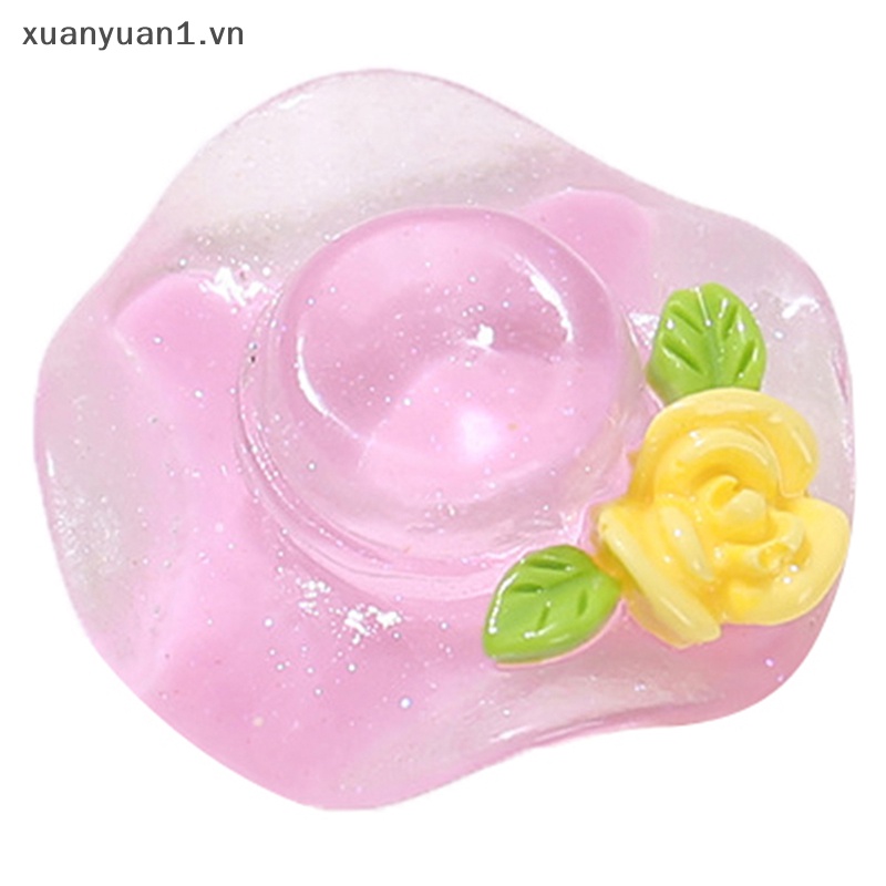 Set 10 Đồ trang trí Hoa Bằng Nhựa Phát Quang Dùng Để Trang Trí Sân Vườn Độc Đáo