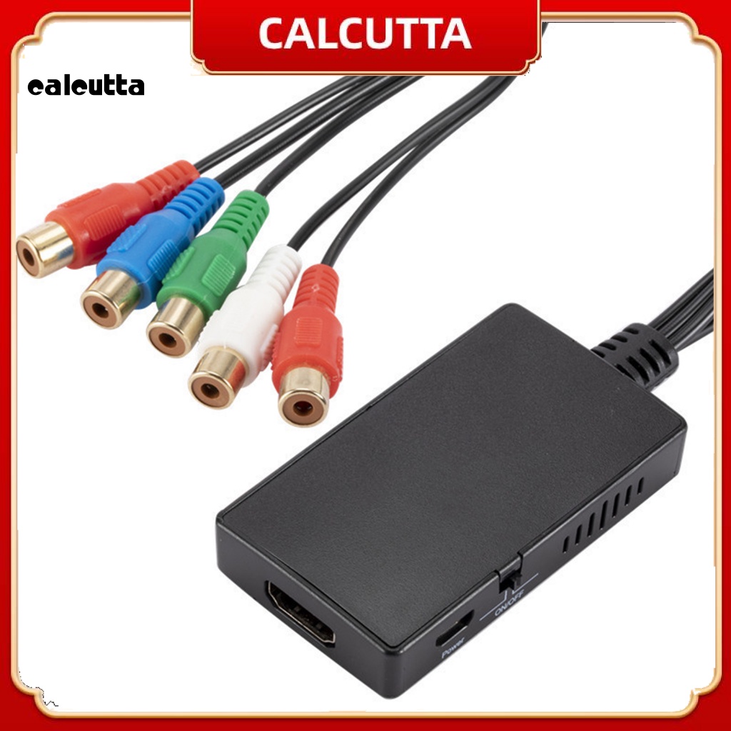 Bộ Chuyển Đổi HDMI Sang YPBPR Màu Đen Di Động Nhanh Chóng Không Phân Hủy Được
