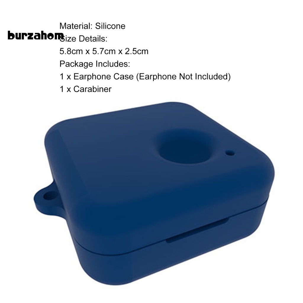 Vỏ Bảo Vệ Hộp Sạc Tai nghe không dây Không Dây Bằng Silicon Mềm Chống Bụi Cho (1)