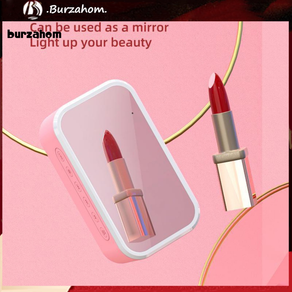 Đồng Hồ Báo Thức Điện Tử Đa Năng Màn Hình LED Tráng Gương Kết Nối Bluetooth 5.0 Cho Phòng Ngủ