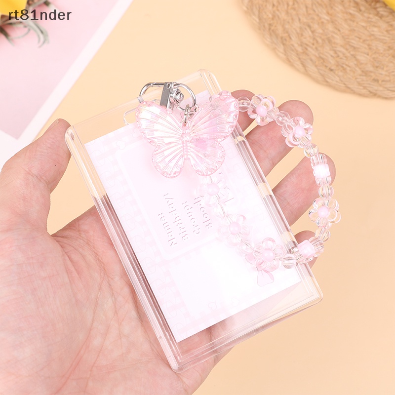 Rt Bao Đựng Thẻ Ngân Hàng / Thẻ Ngân Hàng / Xe Buýt Hình Bươm Bướm Pha Lê