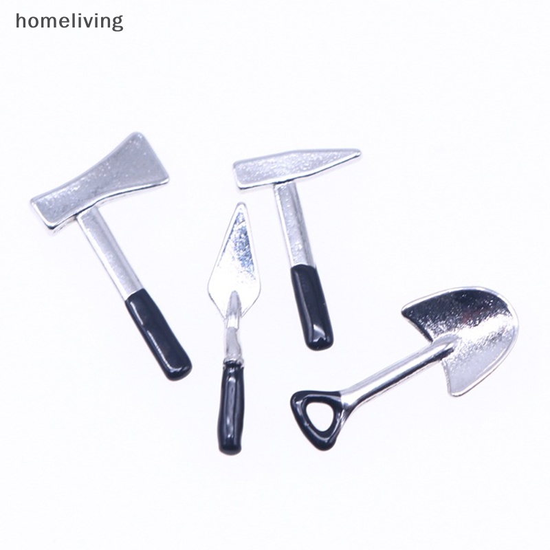 Mô Hình Nhà Búp Bê Mini Bằng Hợp Kim Dùng Trang Trí Tiểu Cảnh