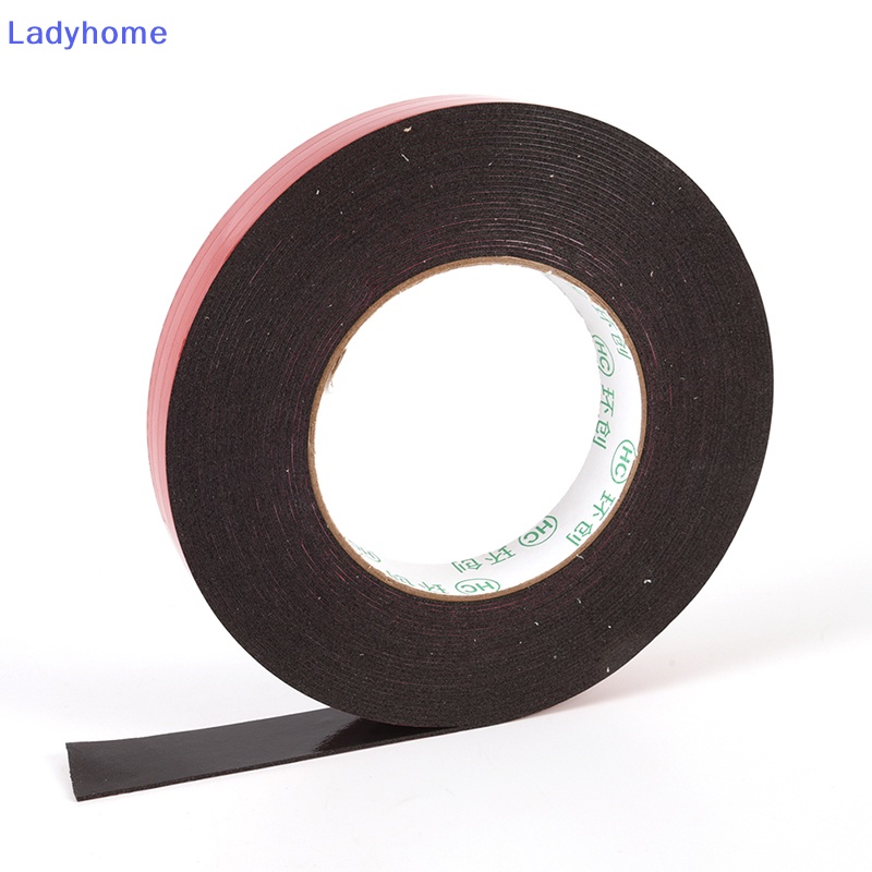 Cuộn Băng Keo Hai Mặt 10M Siêu Dính Màu Đỏ