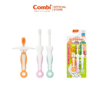 Bộ bàn chải đánh răng ba bướcTeteo Combi Japan