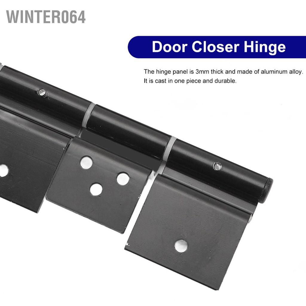 Winter064 2 Chiếc RV Mục Từ Ma Sát Cửa Bản Lề Kim Loại Hoạt Động Êm Cao Cấp Màu Đen Dễ Dàng Lắp Đặt Cho Bánh Xe 5th Kéo Motorhome