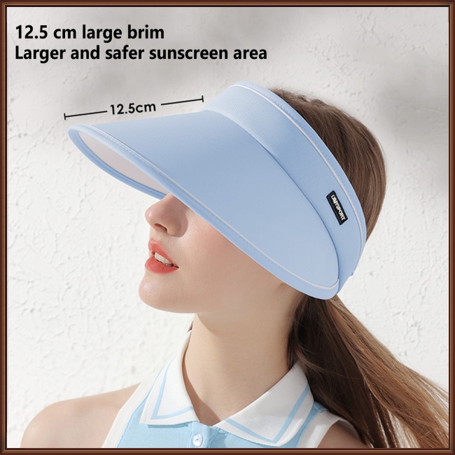 Mũ Vành Rộng Chống Nắng Chống Gió Có Thể Điều Chỉnh Vành Kèm Dây Có Thể Tháo Rời Cho Nữ