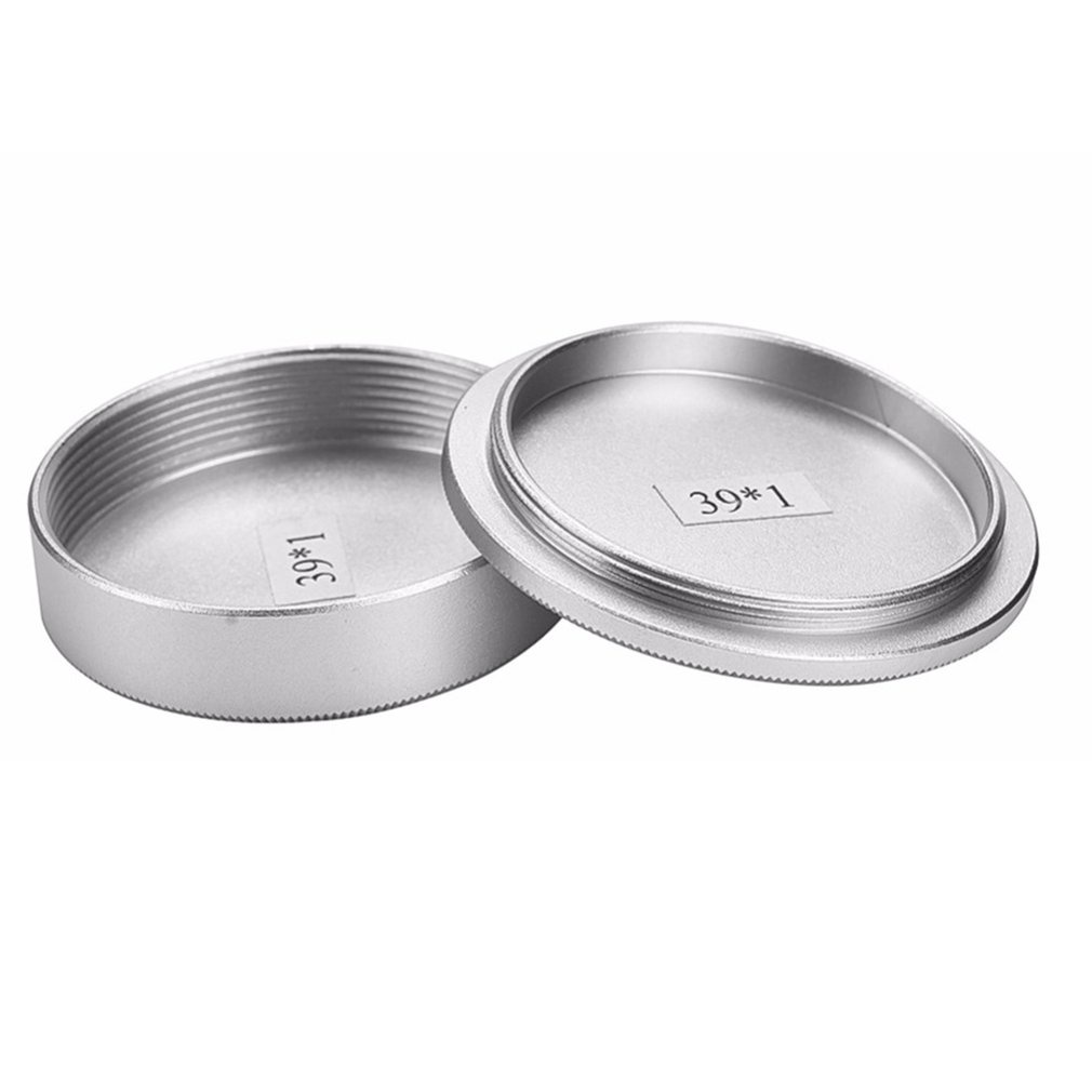 Metal Protective Body Front &amp; Rear Lens Dust Cap Cover For M39 Screw Mount Camera Lenses [Q/11]