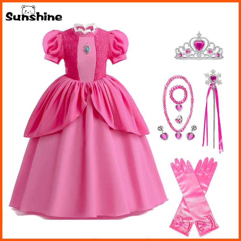 Đầm Hóa Trang Halloween Kiểu Công Chúa Xinh Xắn Cho Bé Gái