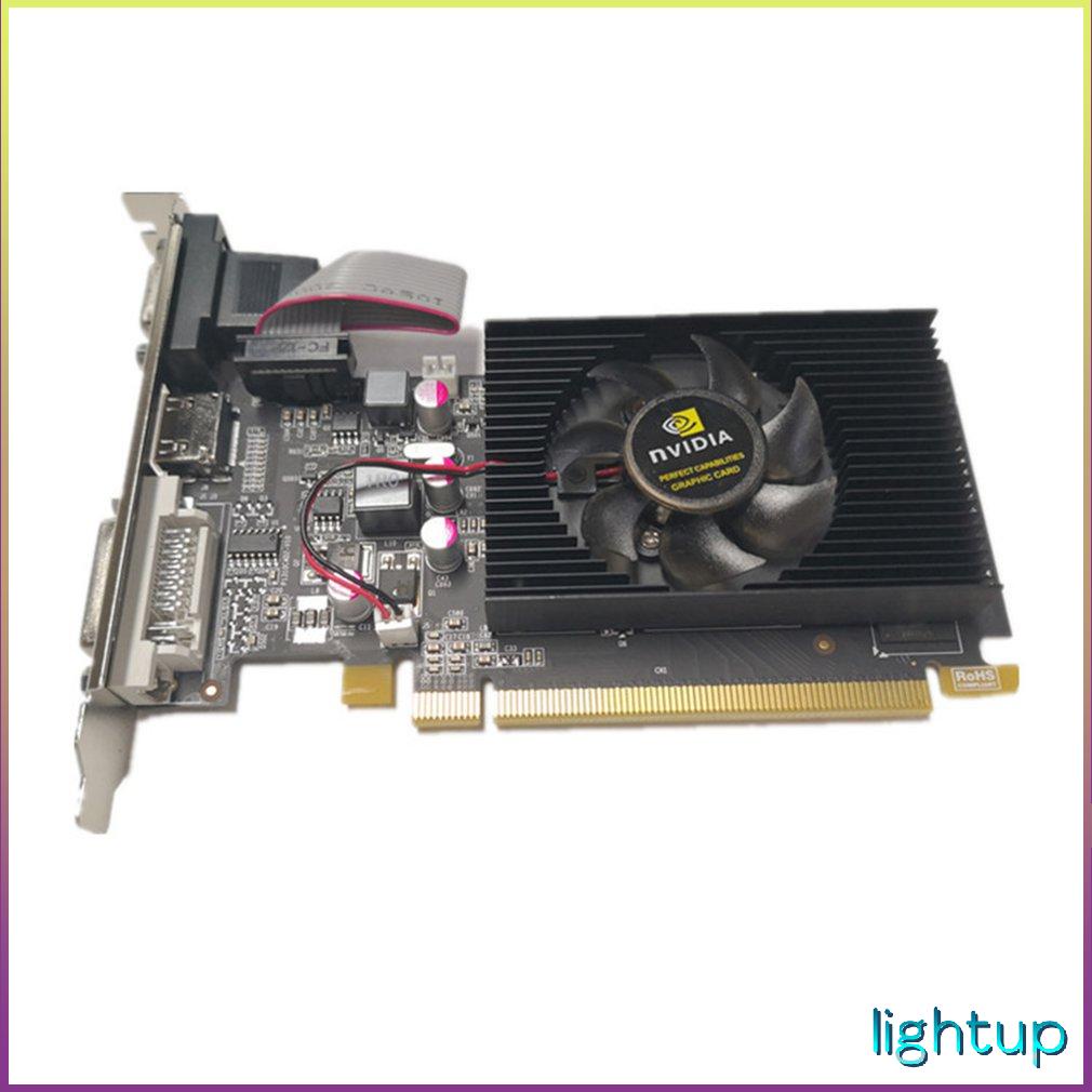 Máy Sáng 1G Card Đồ Họa Gt610 DDR2 PCI-E Kích Thước Thẻ Nửa Chiều Cao Đa Năng [Y/13]