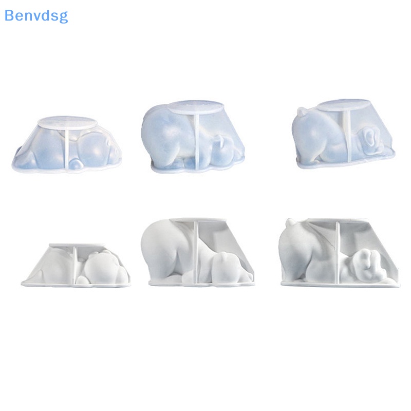 Khuôn Silicone Làm Bánh Kẹo / Sô Cô La Hình Chú Gấu / Chó Rồng DIY