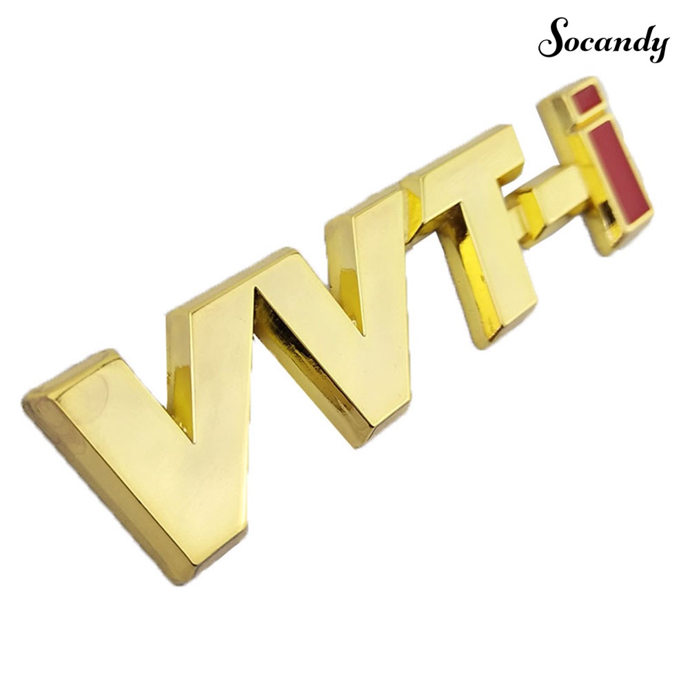 Logo Chữ VVTi Bằng Kim Loại Trang Trí Xe Hơi Toyota Camry