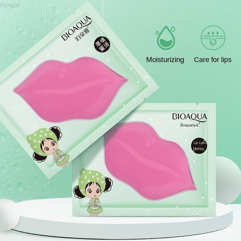 Mặt Nạ Môi Collagen Dưỡng ẩm Tẩy Tế Bào Chết Mềm môi BIOAQUA 8g