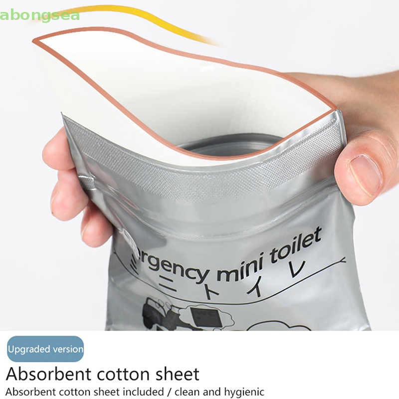 Túi Đi Vệ Sinh Khẩn Cấp Dùng 1 Lần Tiện Lợi Khi Đi Du Lịch Cắm Trại