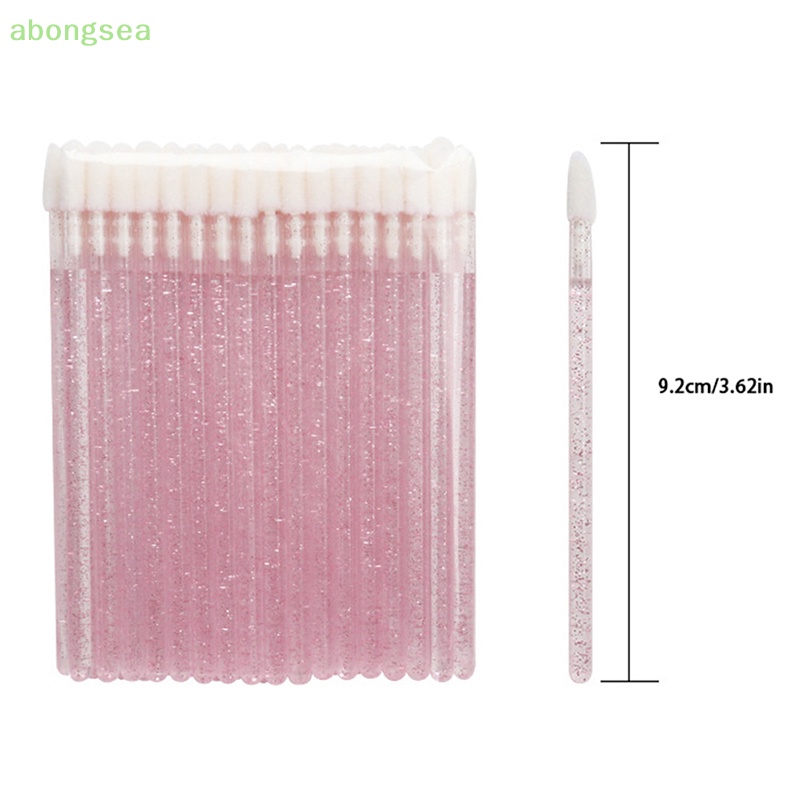 Bộ 50 Cọ Tô Son Môi Và Nối Dài Lông Mi Dùng Một Lần Thương Hiệu abongsea