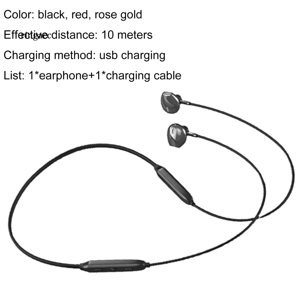 Tai Nghe Nhét Tai Bluetooth RGA Chống Tiếng Ồn Kèm Sạc USB Chuyên Dụng Cho Hoạt Động Ngoài Trời