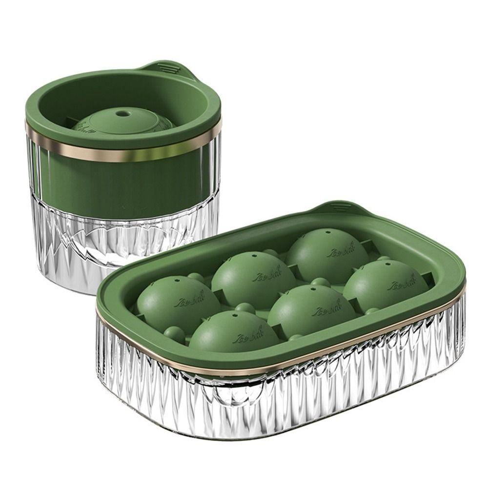 KUNHEV Khuôn Silicone Làm Đá Viên / Cocktail Hình Quả Bóng Tròn DIY