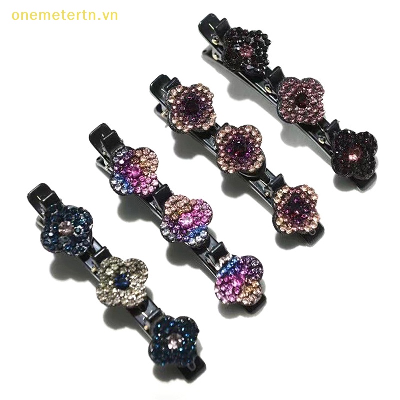 1 Kẹp Tóc Đính Đá Lấp Lánh Thời Trang