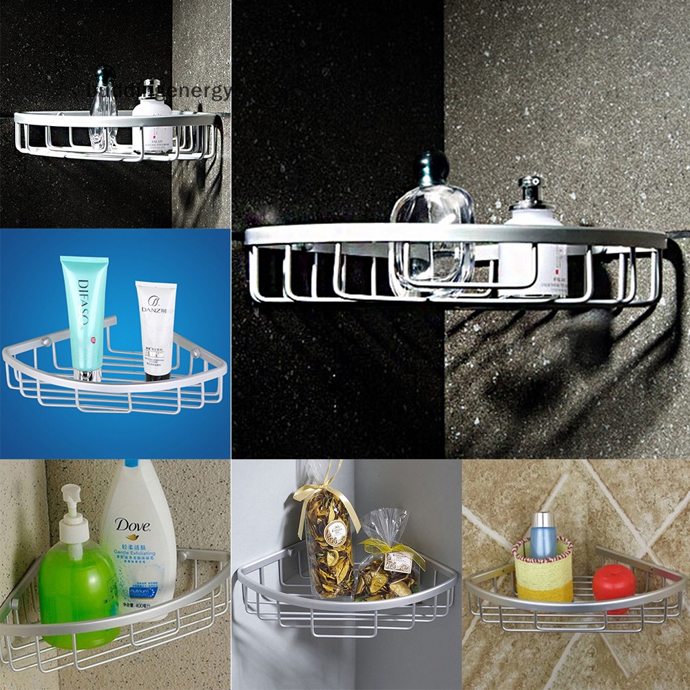 {BUDDI} Giá Đỡ 1 Tầng Gắn Góc Tường Đựng Đồ Dùng Nhà Tắm {BUDDI}