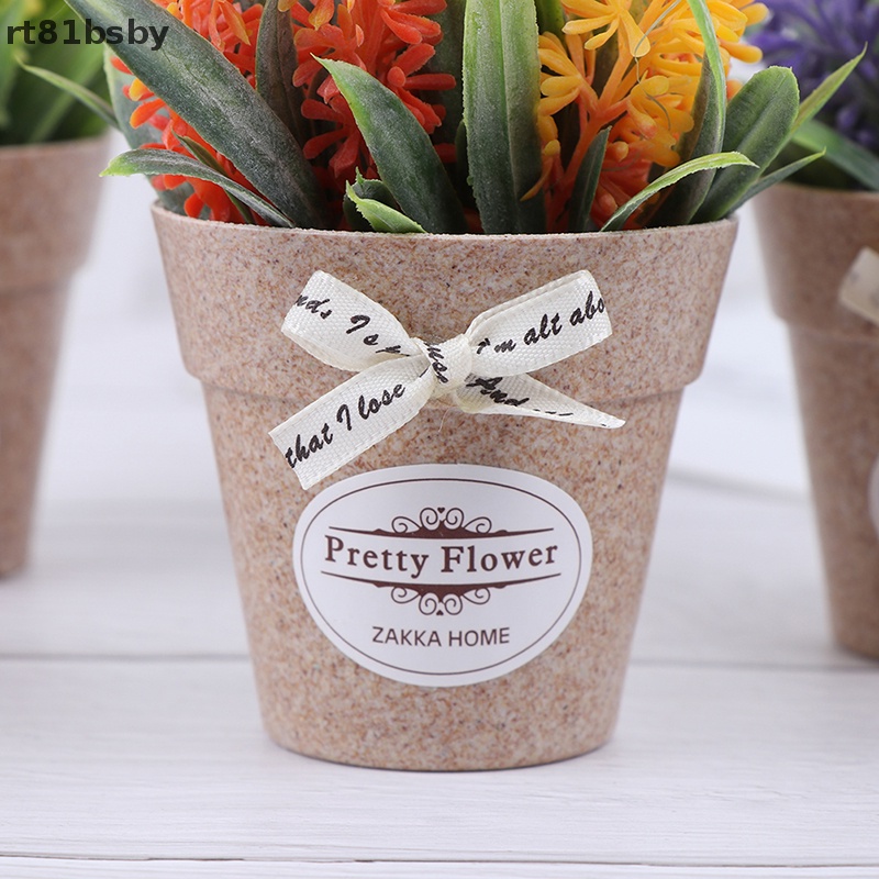 Chậu Cây Giả Mini Dùng Trang Trí