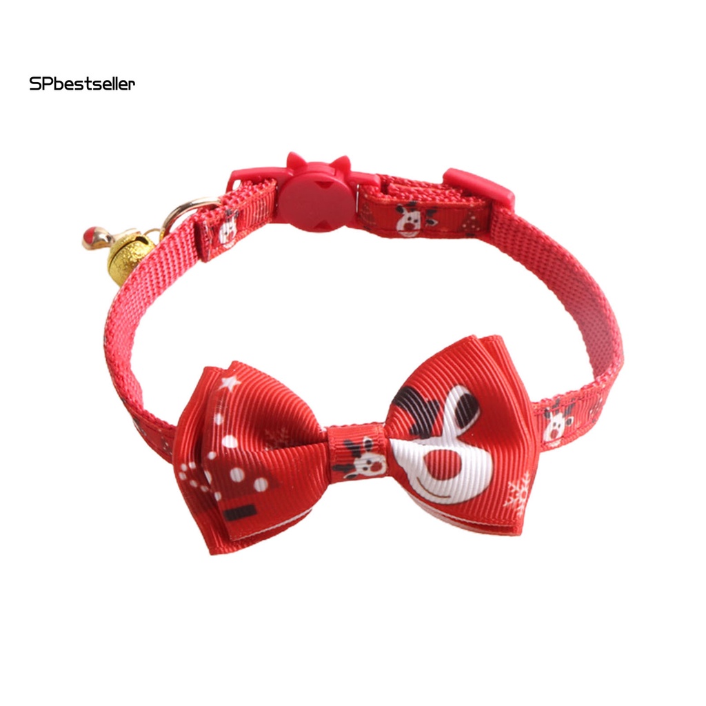 Vòng Cổ Hình Tuần Lộc / Người Tuyết Dễ Thương Thân Thiện Với Da Cho Mèo Cưng