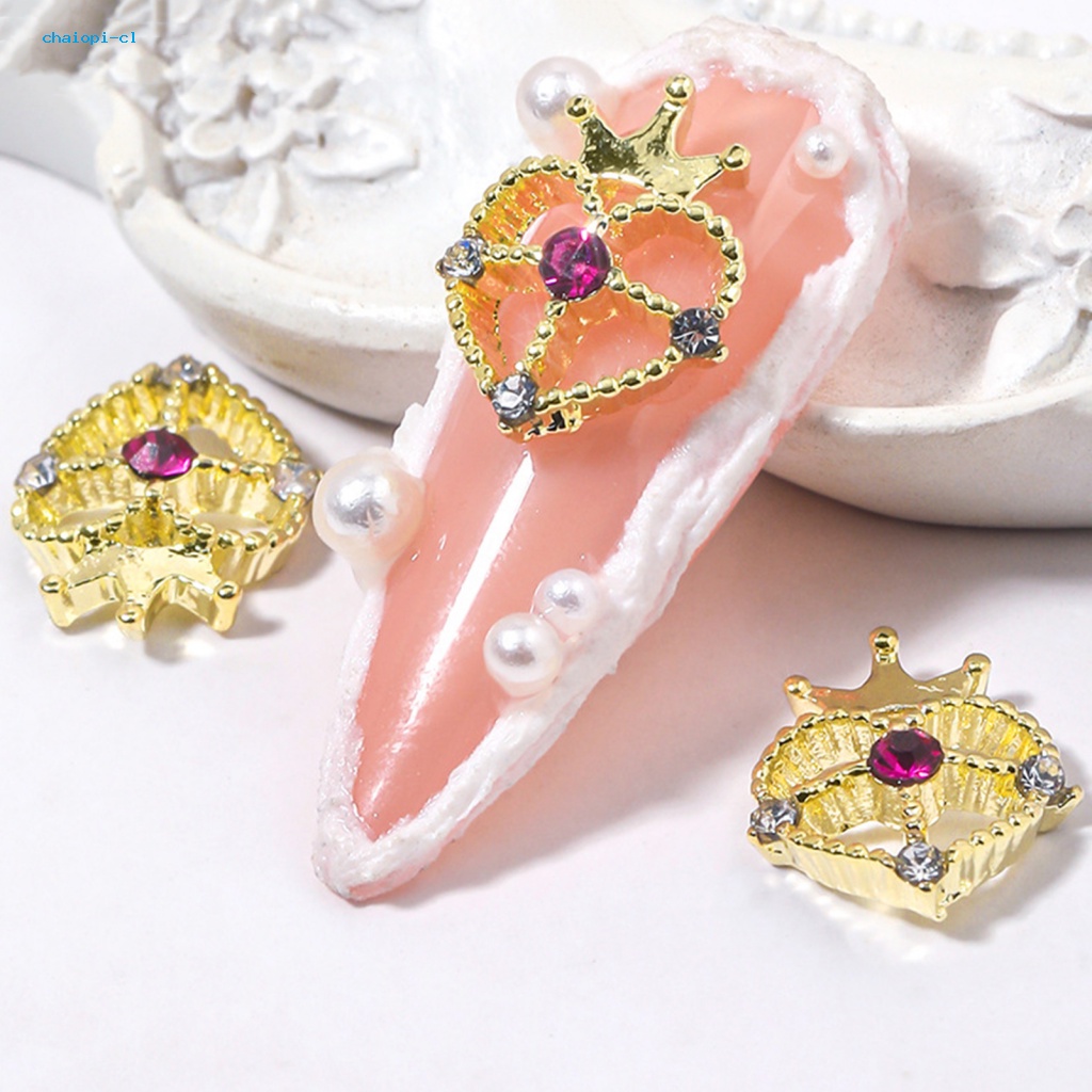 Set 10 Phụ Kiện Đính Trang Trí Móng Nghệ Thuật 3D Xinh Xắn