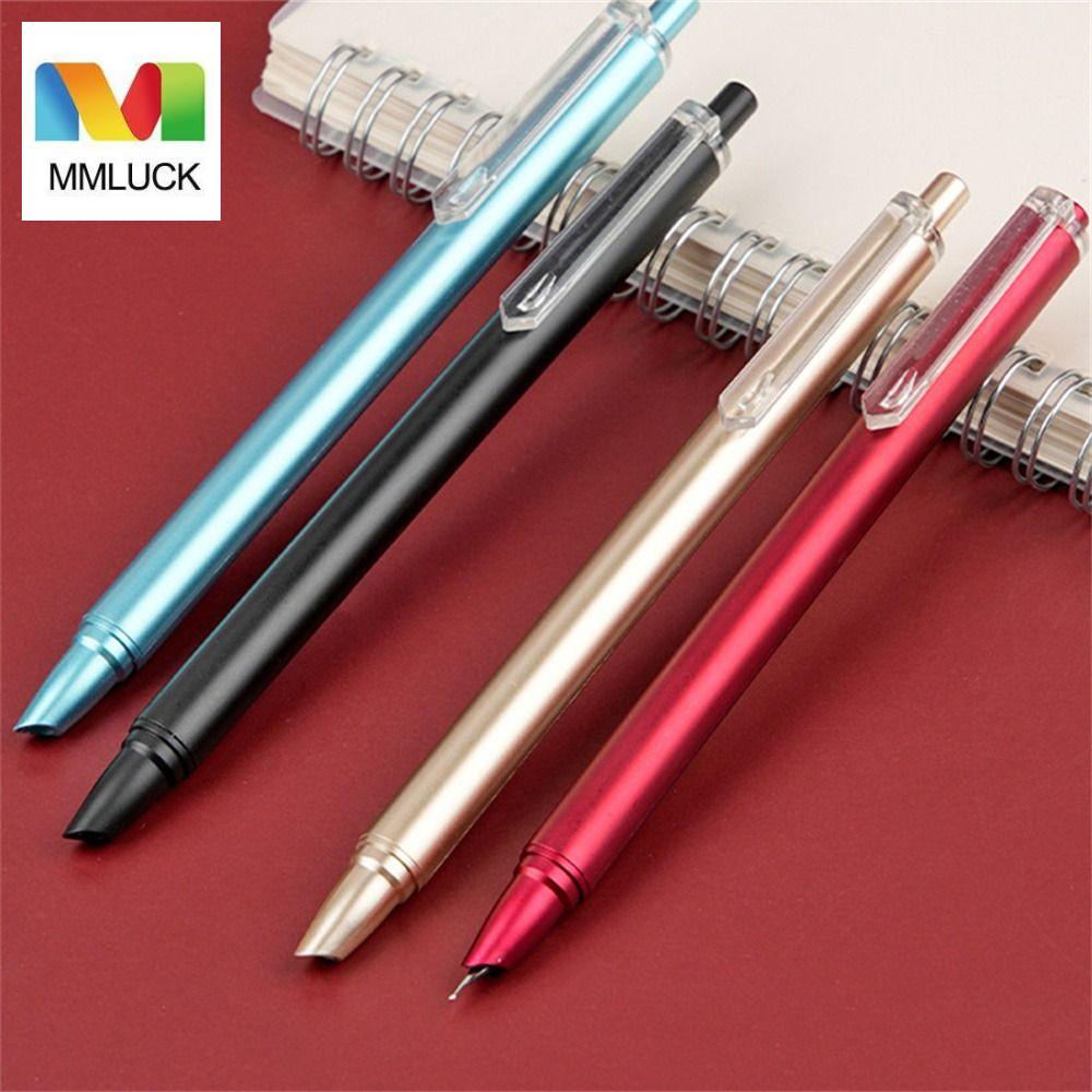 Bút máy MMULCK bằng kim loại có thể thu gọn tiện dụng cho học sinh
