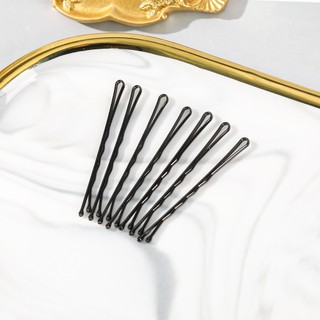 Set 50 / 100 Kẹp Tóc Màu Đen Đơn Giản Cho Nữ CHLINS