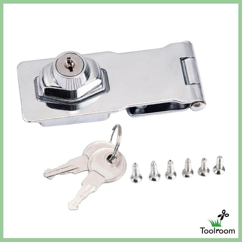 Ổ Khóa Cửa Tủ / Ngăn Kéo Mạ Cứng Kèm Ốc Vít Tiện Dụng