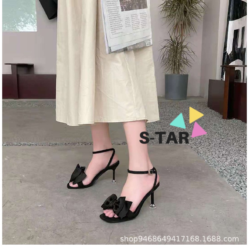 Giày Cao Gót Hở Ngón Thời Trang Mùa Hè 2023 Dành Cho Nữ