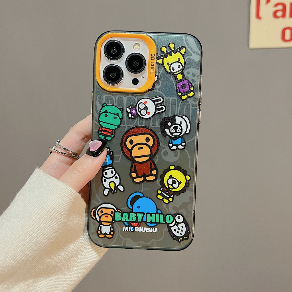 Ốp Điện Thoại tpu Mềm Trong Suốt Chống Sốc Họa Tiết Chú Hề Cho iPhone 11 13 12 14 PRO MAX