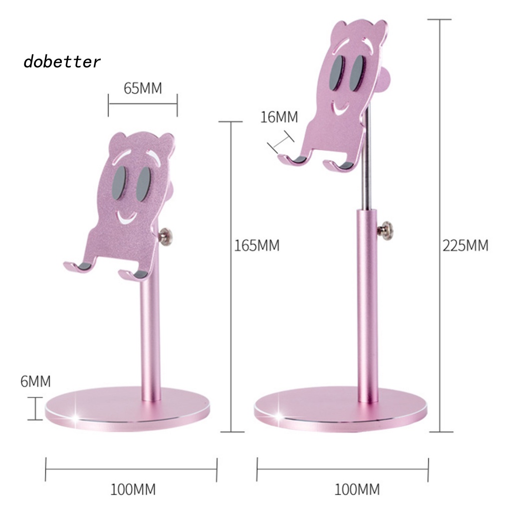 Giá Đỡ Điện Thoại Hình Gấu Có Thể Điều Chỉnh Để Bàn