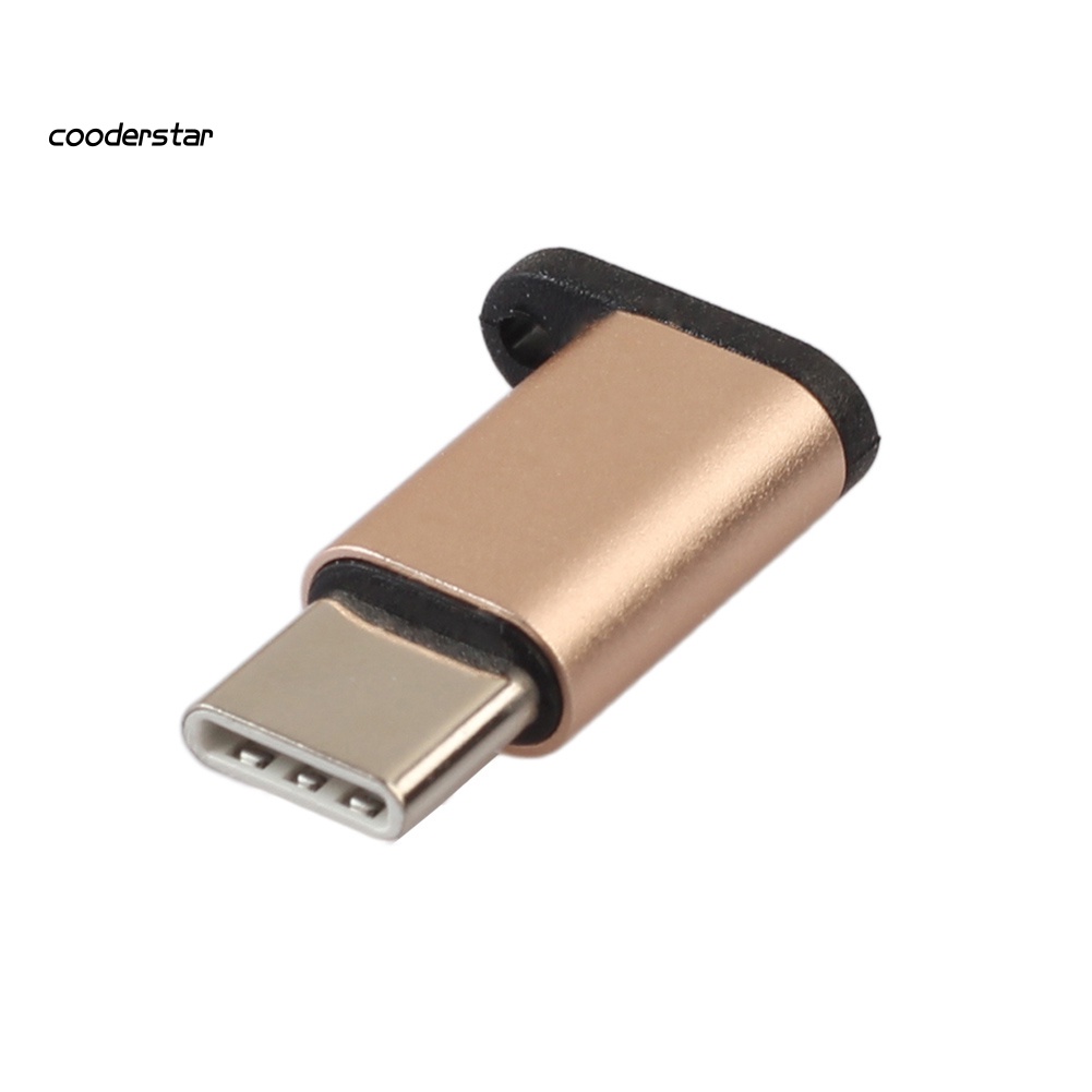 Đầu Nối Chuyển Đổi Micro USB Cái Sang Đực USB Type C Cho Macbook