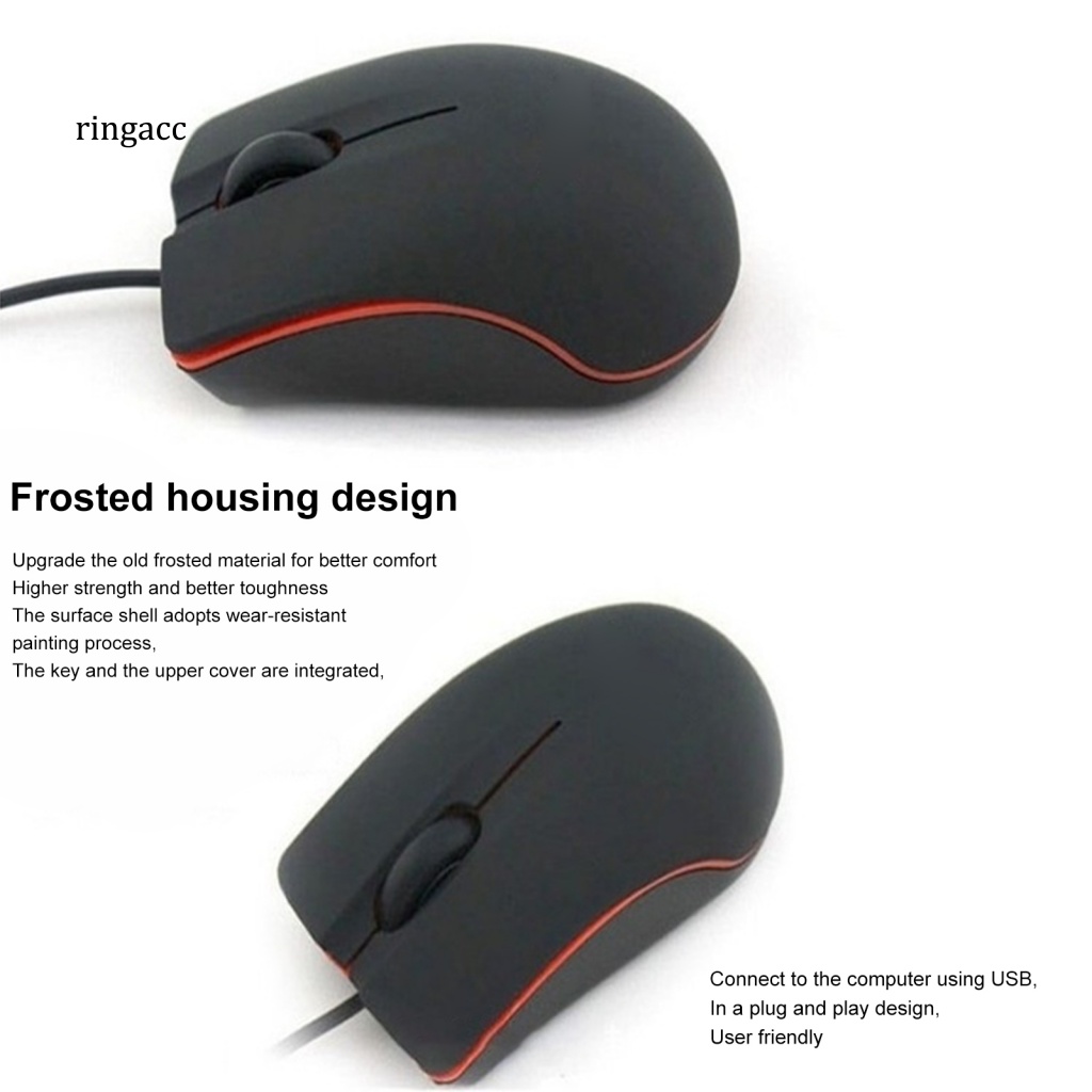 Chuột Máy Tính Có Dây RGA M20 Độ Nhạy Cao