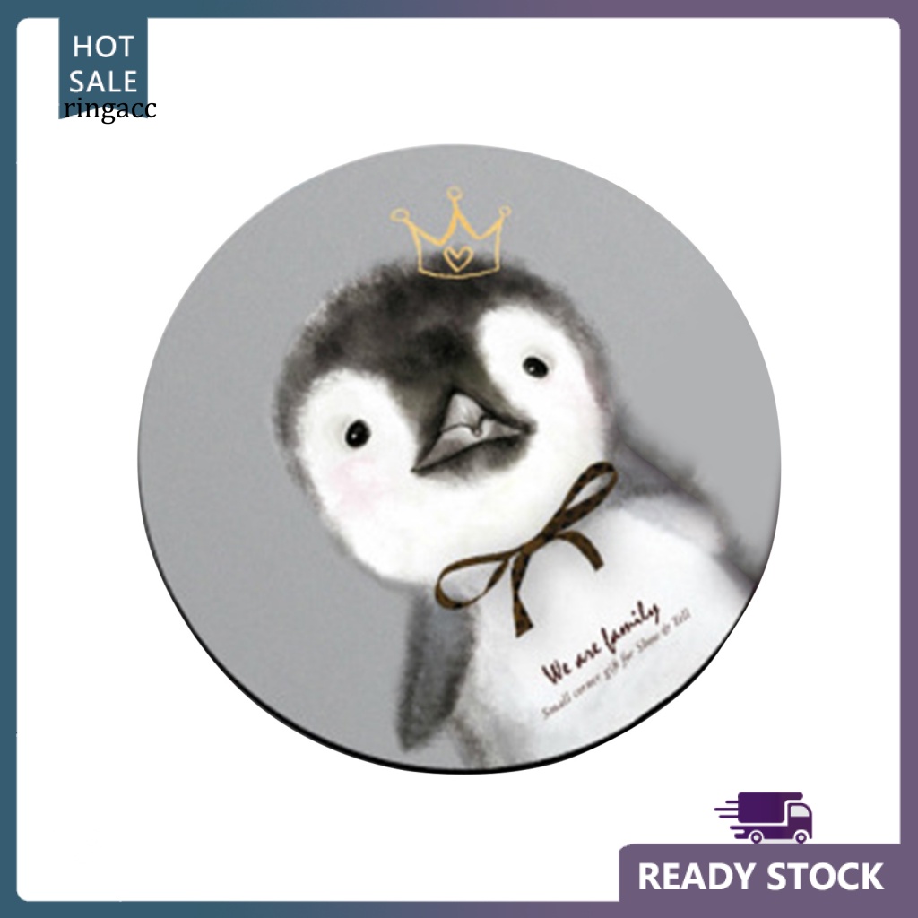 Tấm Lót Chuột Siêu Mỏng Bề Mặt Mịn Đa Năng Chống Thấm Nước In Họa Tiết Động Vật Dành Cho Gia Đình