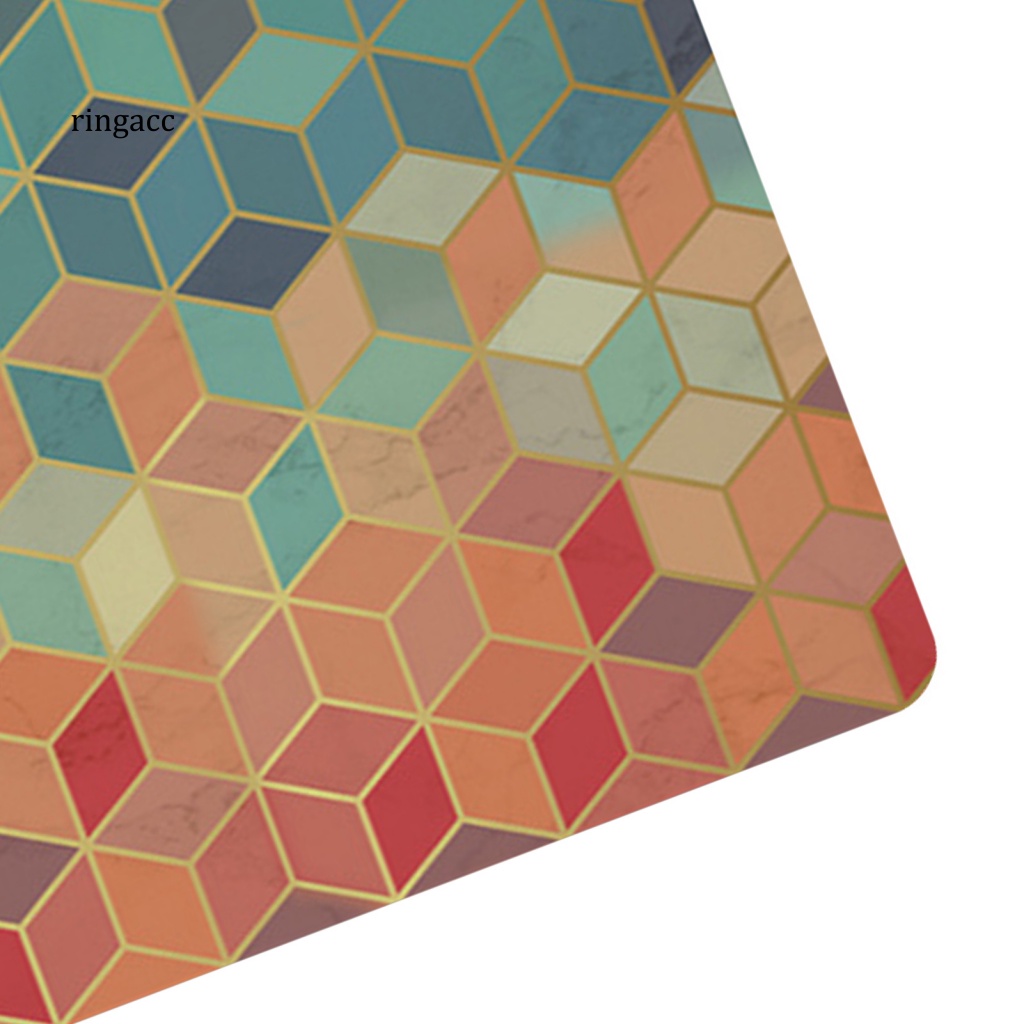 Tấm Lót Chuột RGA Siêu Mỏng Chống Trượt Bằng Polygon Nhiều Màu Sắc Tiện Dụng Cho Laptop