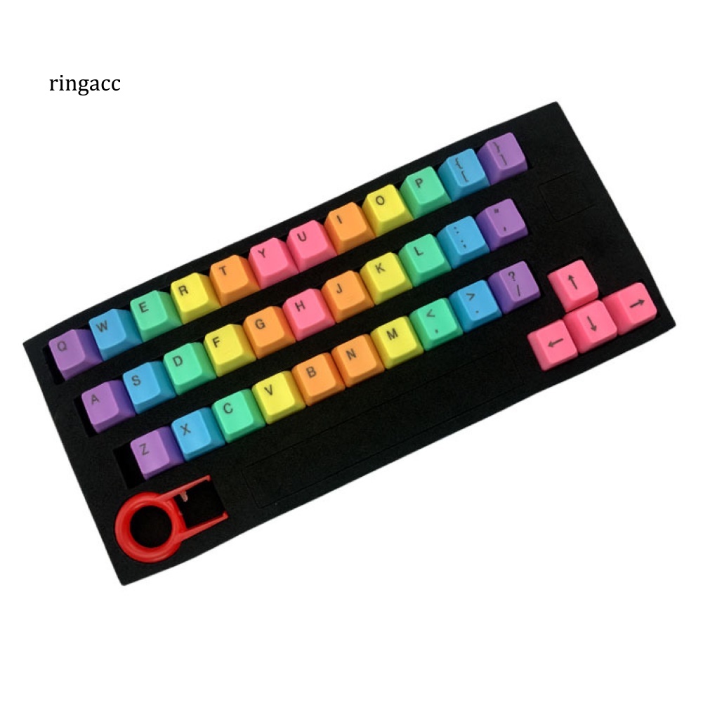 Vỏ Bọc Bảo Vệ Bàn Phím Cơ RGA 37 Phím Bằng ABS Chống Ánh Sáng Nhiều Màu Thay Thế Tiện Dụng