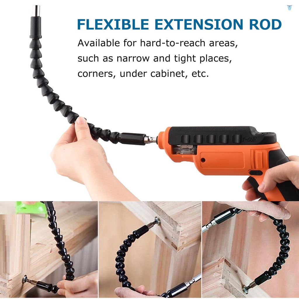 Bộ Tua Vít Điện 47 Món Với Hộp Đựng 6 N.m Và Đầu Vít Xoay 32 Có Thể Sạc Lại Tiện Dụng