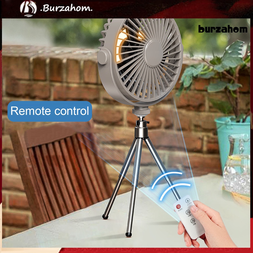 1 Bộ Quạt Làm Mát Không Dây Mini 2000mAh 3 Tốc Độ Bằng ABS Tích Hợp Đèn Ngủ Tiện Dụng