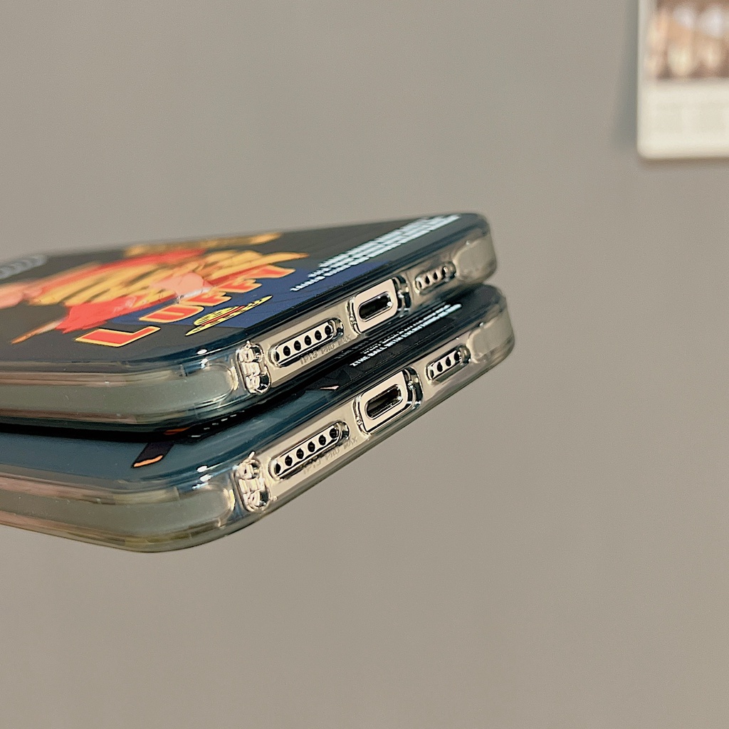 Ốp Điện Thoại TPU Mềm Trong Suốt Họa Tiết One Piece Cho iPhone 11 13 12 14 PRO MAX