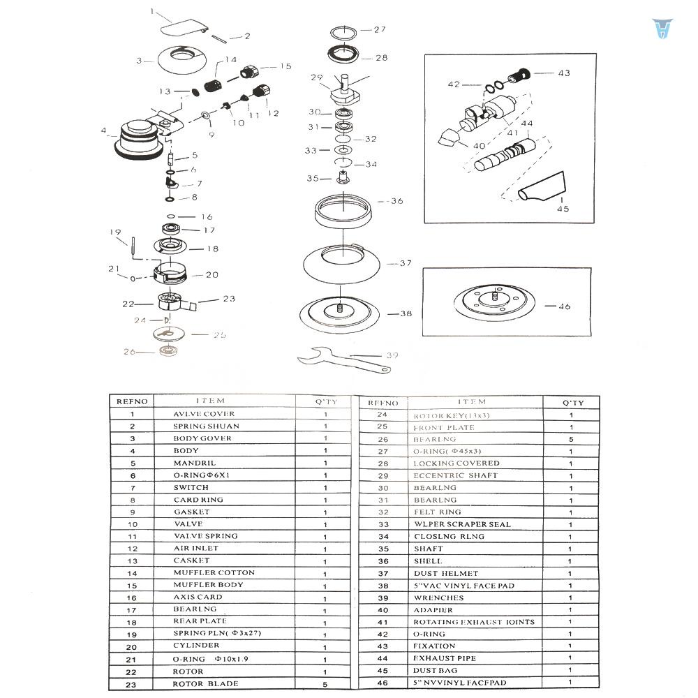 Máy Đánh Bóng 5 Inches 10000RPM Chuyên Dụng Cho Thợ Mộc