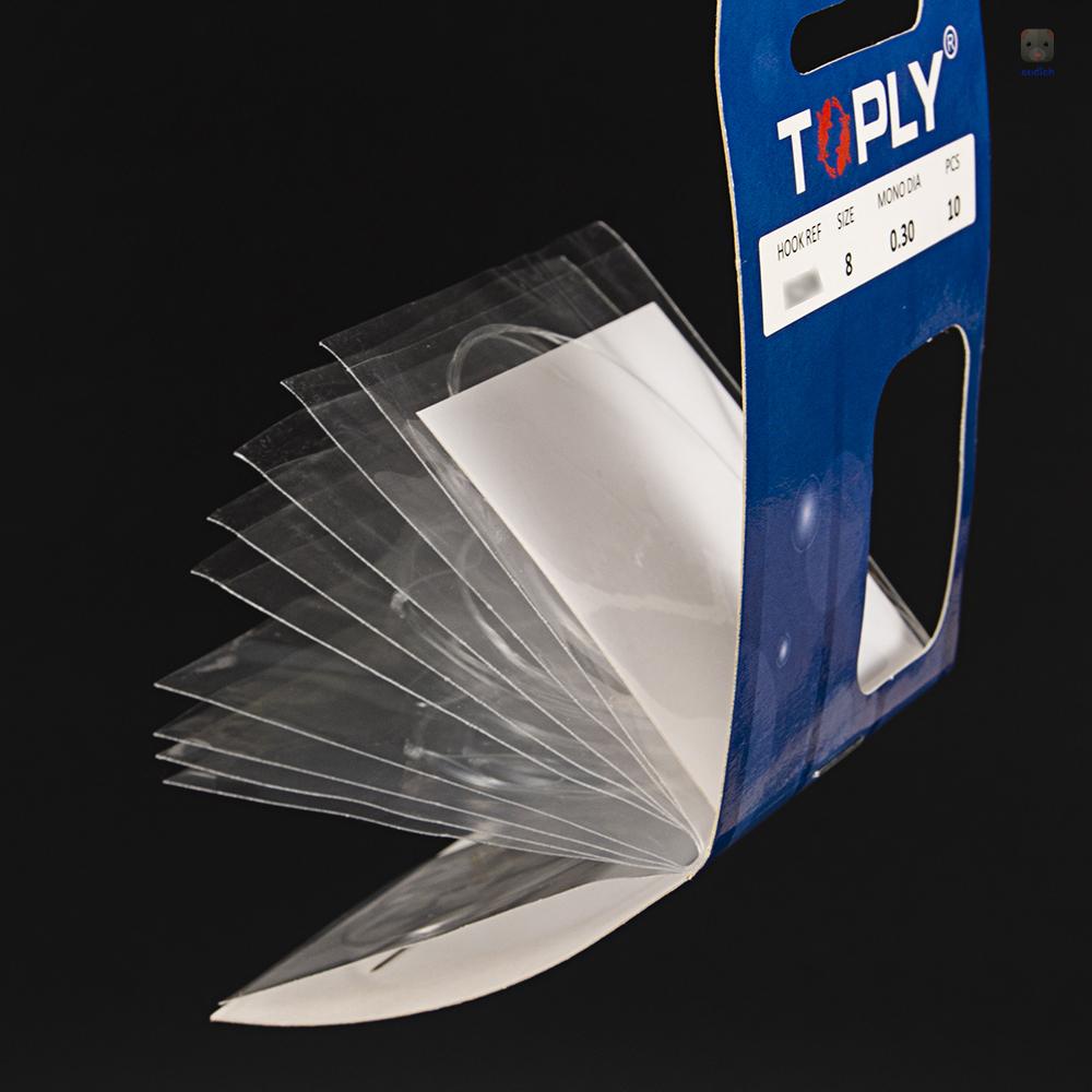 Set 10 Lưỡi Câu Cá Bằng Thép Cacbon