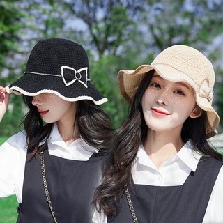 Mũ chống nắng nữ rộng vành hàn quốc thời trang mũ vành tròn phong cách mới hzfac0219