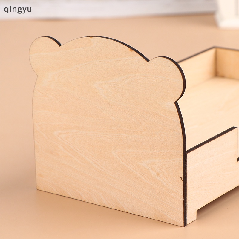 Giường Ngủ Hoạt Hình Mini Tỉ Lệ 1 / 12 Trang Trí Nhà Búp Bê