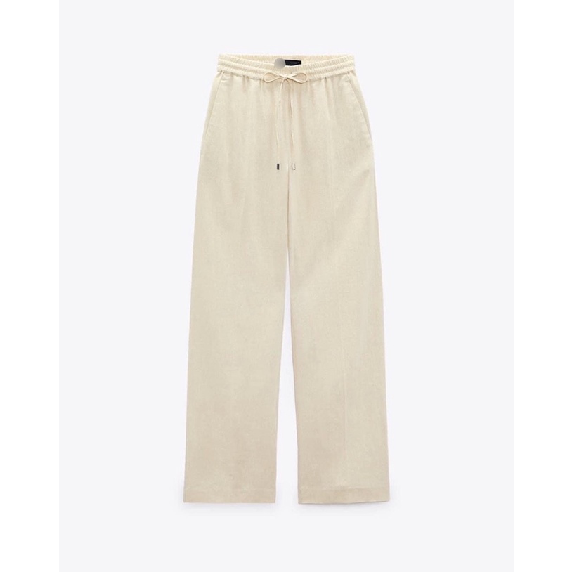 Quần Culotes Linen Z.a.r.a